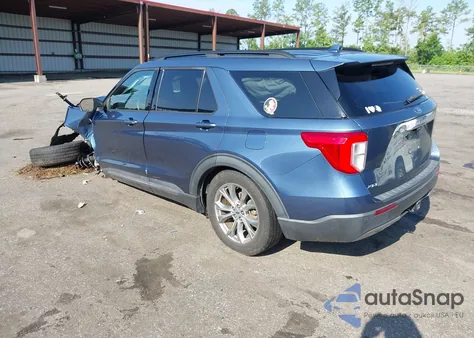 2020 Ford Explorer Xlt z USA, uszkodzony, nr VIN 1FMSK7DH5LGB01733